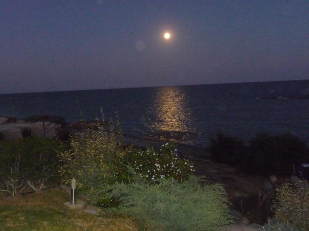 Zygi Beachfront Villa ภายนอก รูปภาพ